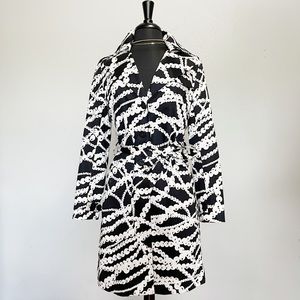 Apostrophe Pearl Coat Black Size Small